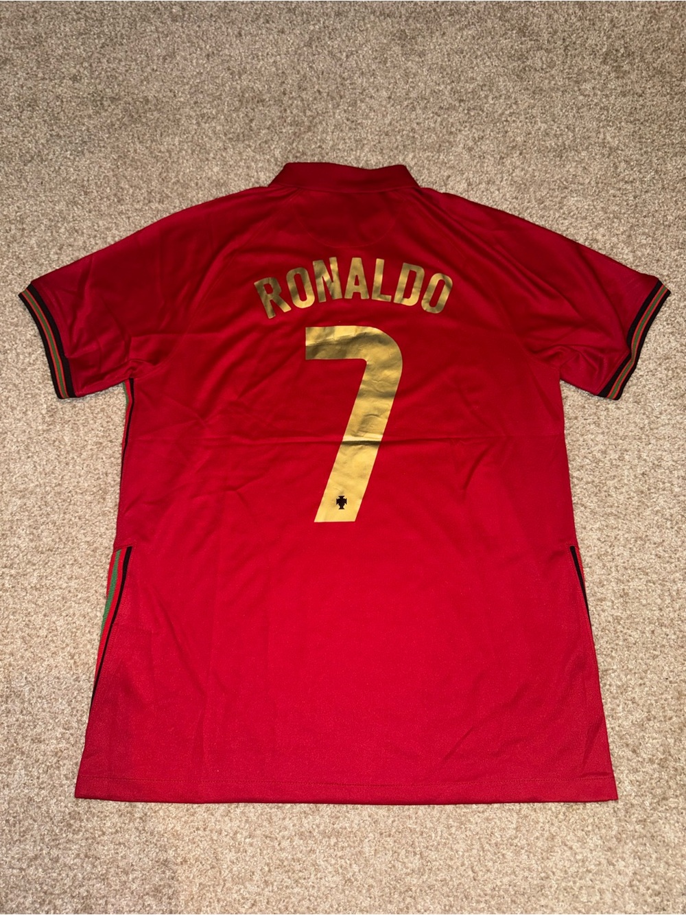 Nike Portugal 2020/2021 Cristiano Ronaldo #7 Men’s Home Soccer Jersey 🆕 - Picture 1 of 8